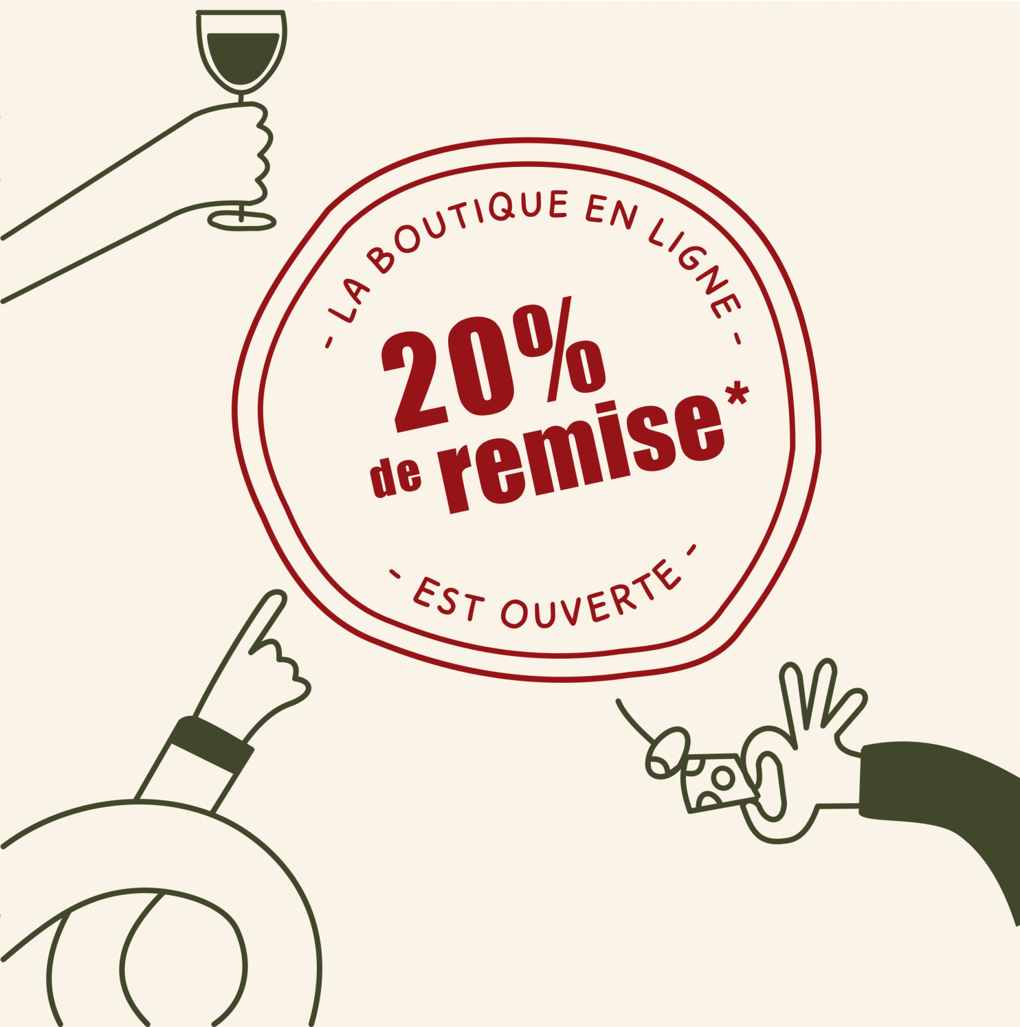 Ouverture de notre boutique en ligne