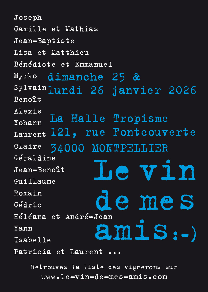 LE VIN DE MES AMIS